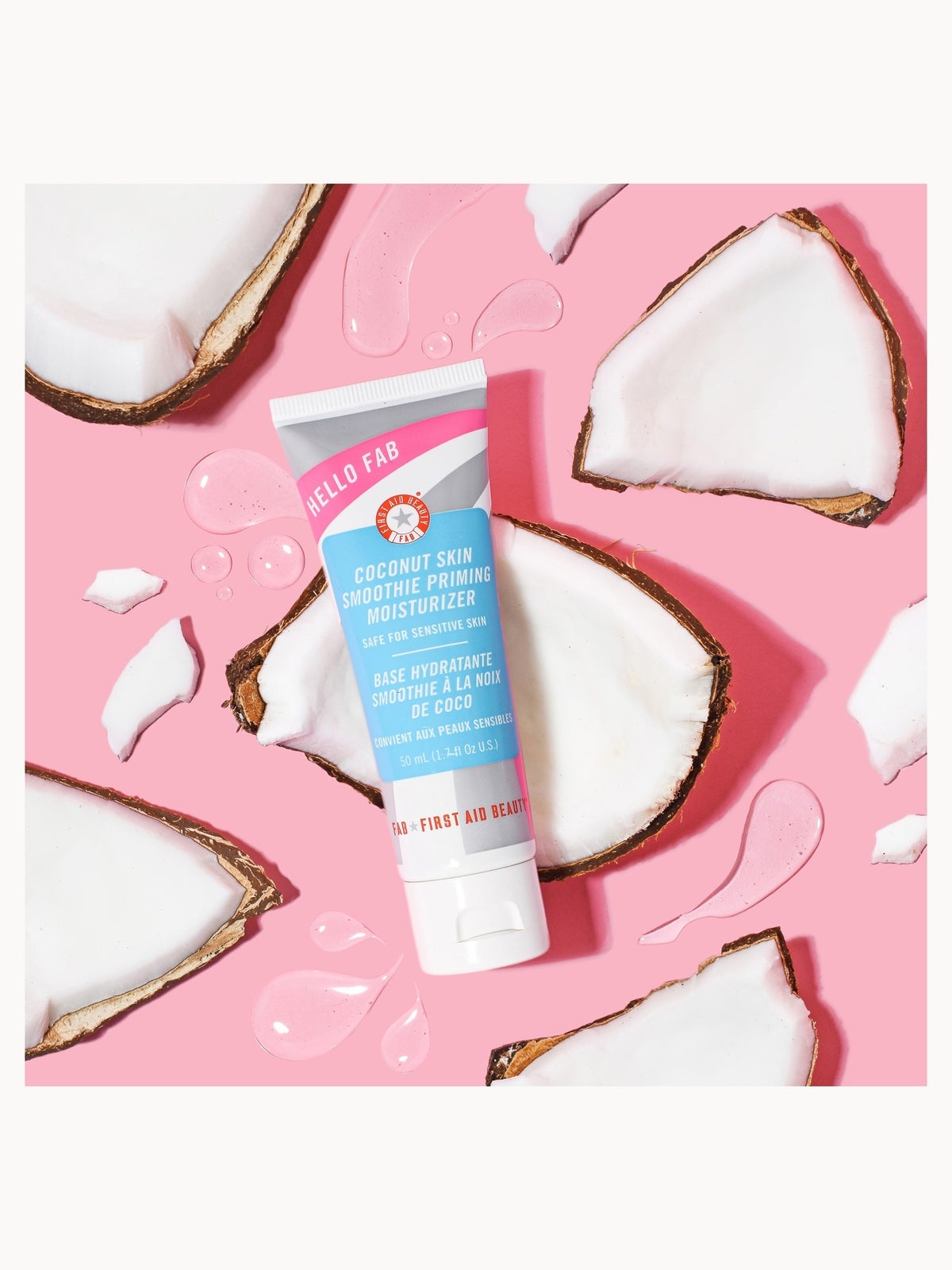 First Aid Beauty Coconut Skin Smoothie Priming Moisturiser 50ml 3