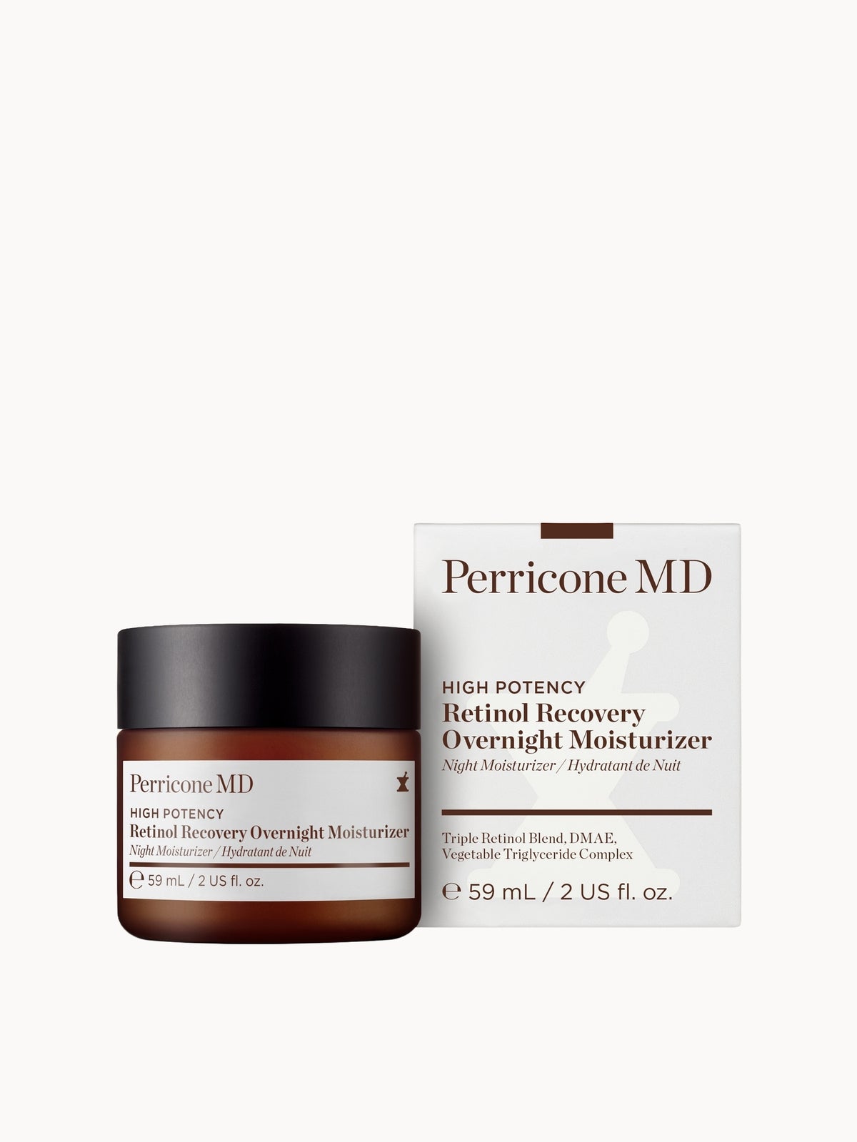Perricone MD HP Retinol Recovery Overnight Moisturizer 2oz FG 2