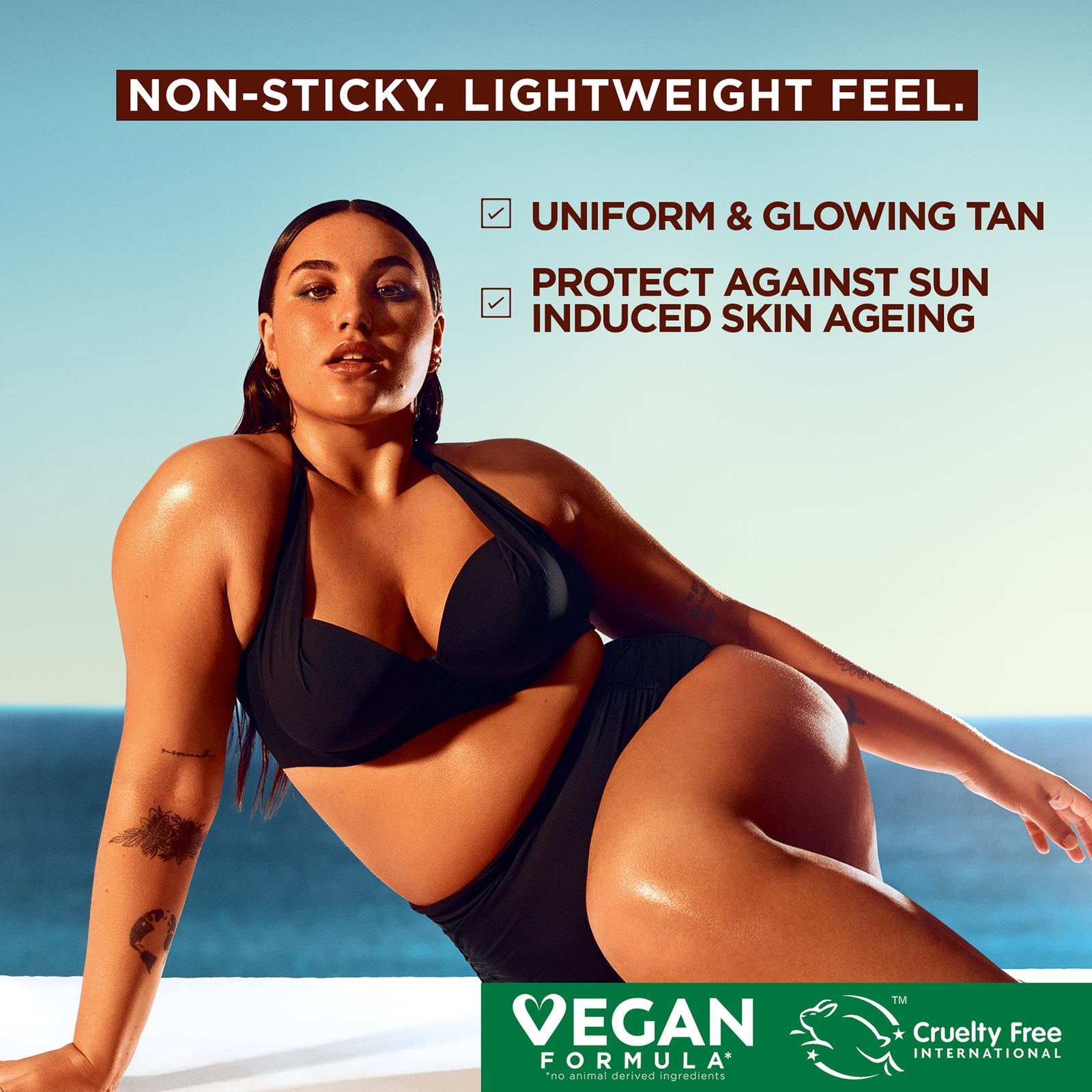 Thumbnail - Garnier Ambre Solaire Ideal Bronze Protective Oil SPF20  Sun Cream Spray 150ml