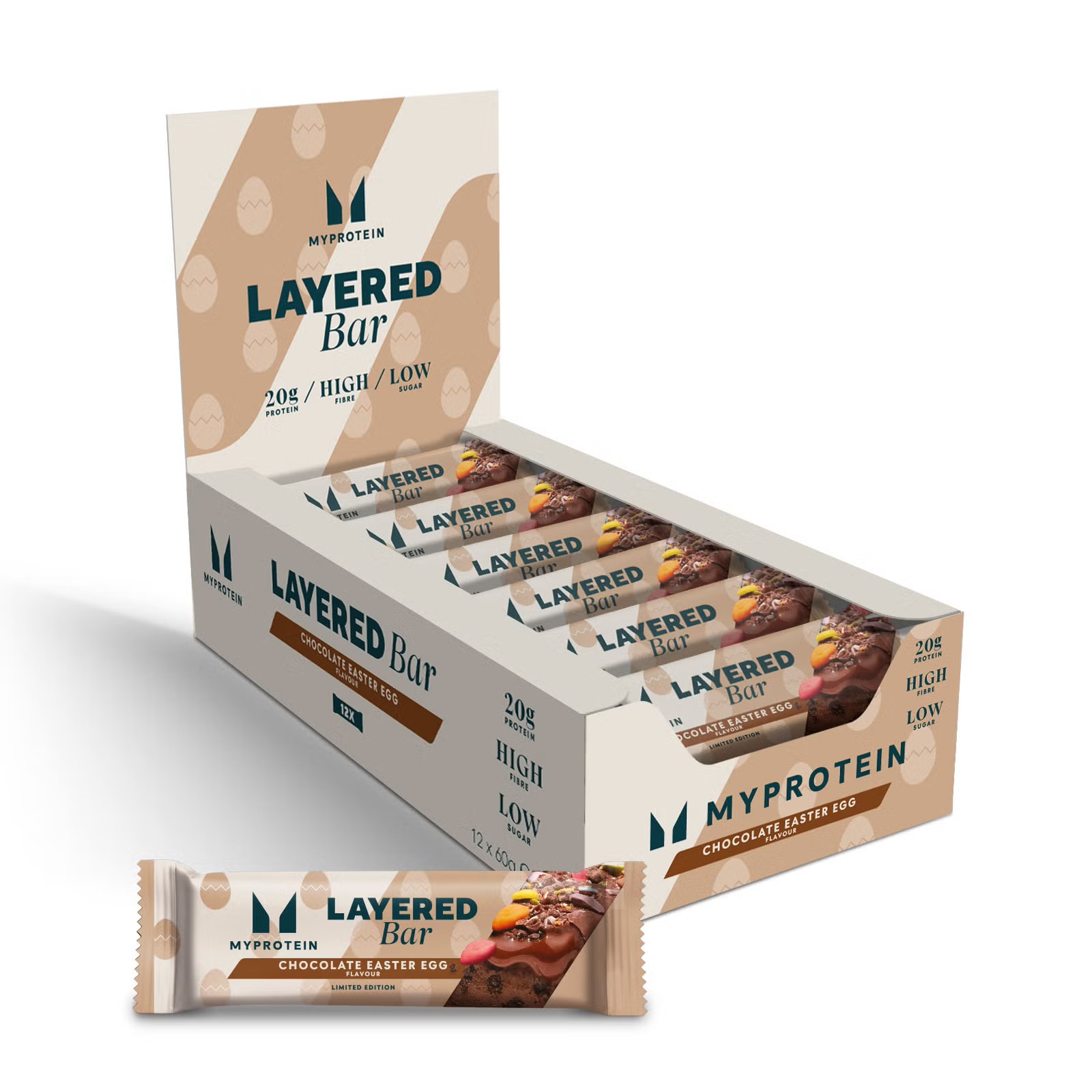 Myprotein UK MyProtein Easter Egg Layered Protein Bar - 12servings - Chocolate Easter Egg