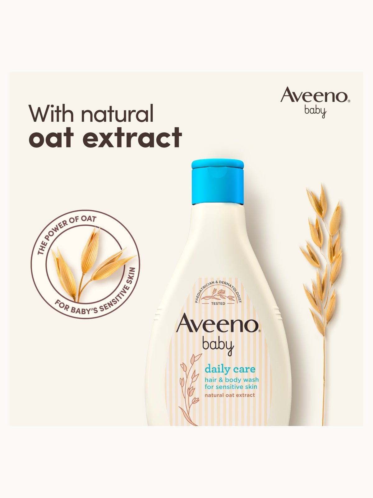 Aveeno Baby Daily Care Hair and Body Wash 250ml 3