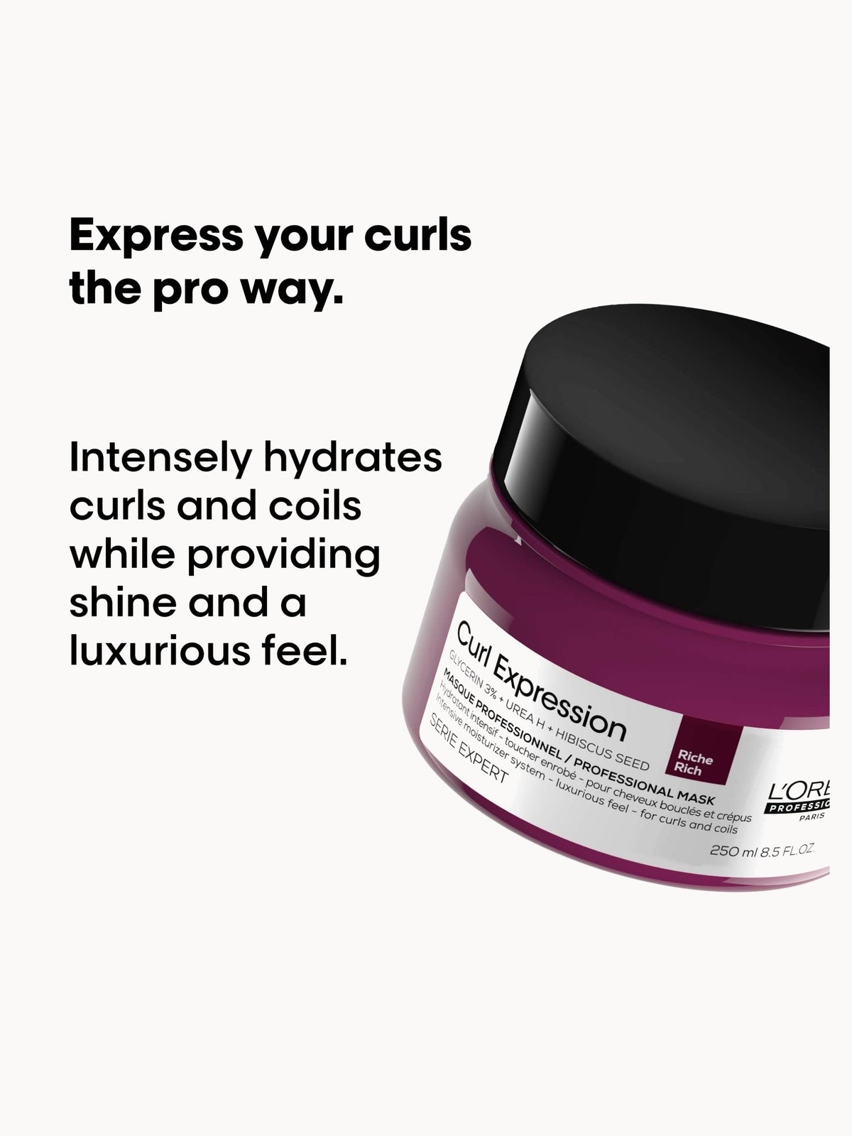 L'Oreal Professionnel Serie Expert Curl Expression Hair Rich Mask 250ml, photo 2
