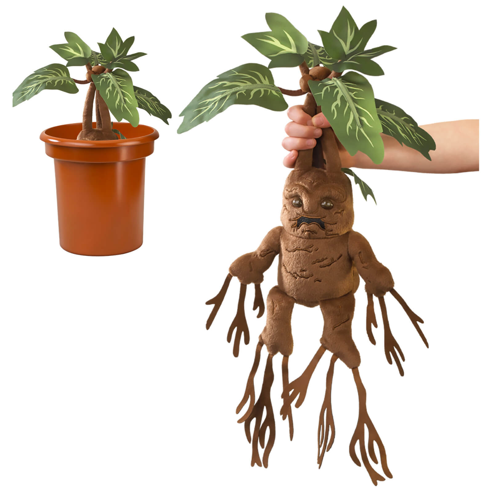 Noble Collection Harry Potter Mandrake Interactive Plush