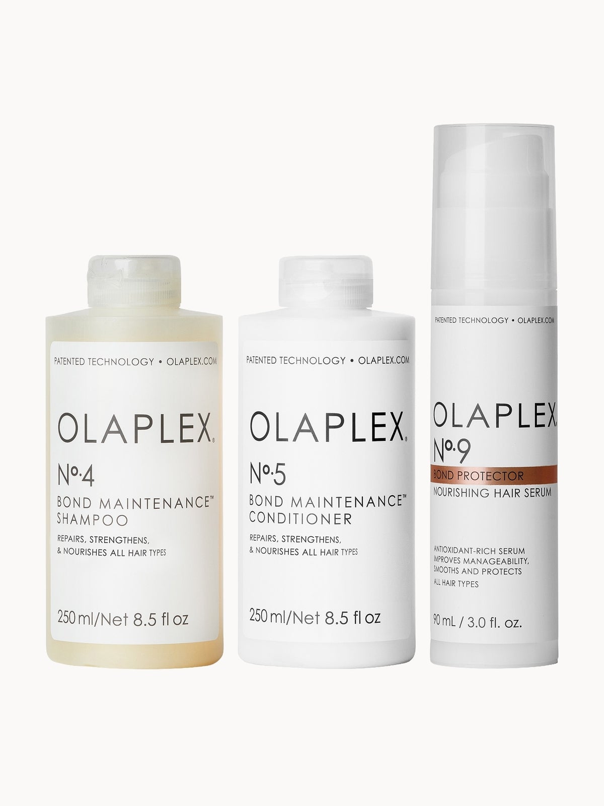 Olaplex Nourished Hair Essentials - No.4, No.5 & No.9