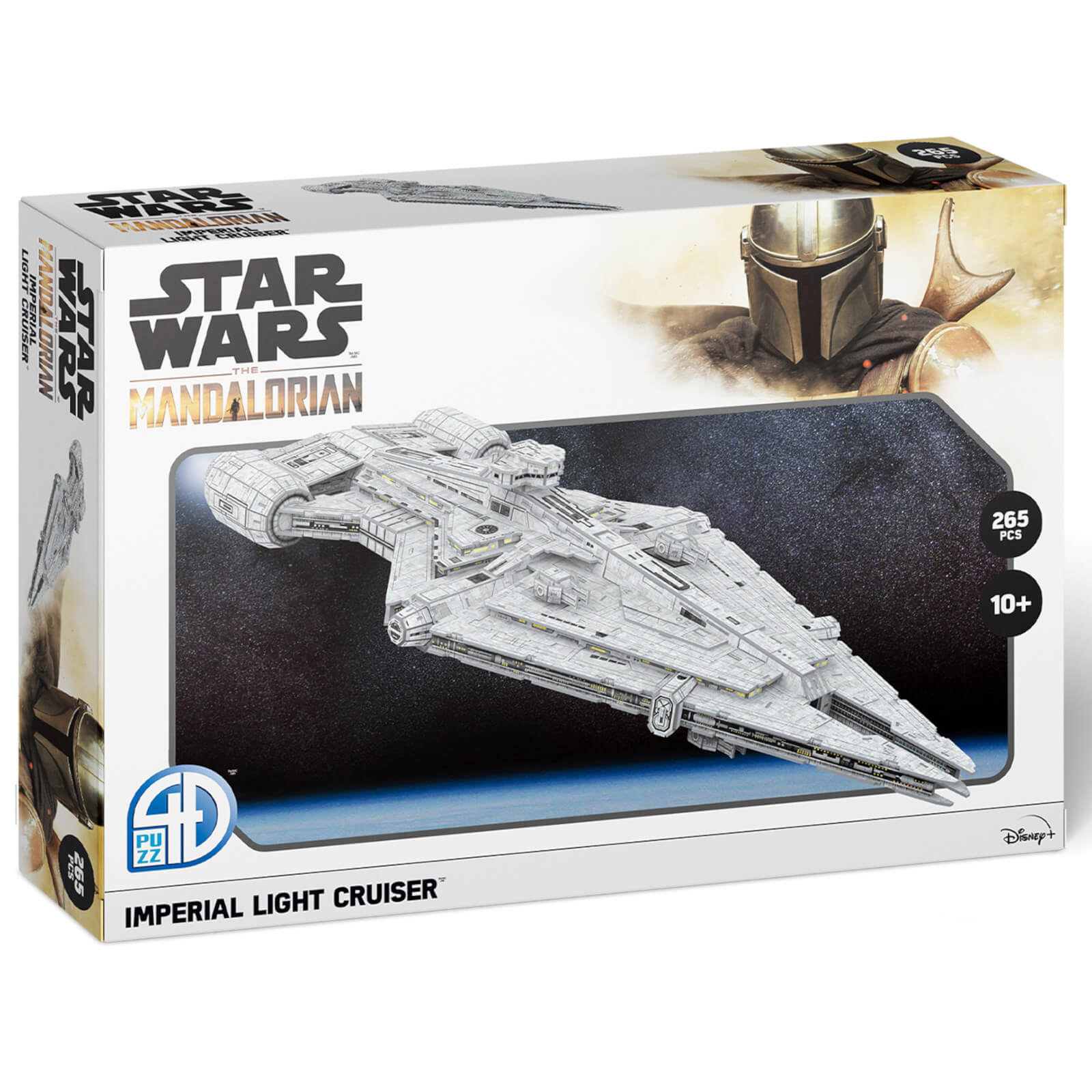 Star Wars: The Mandalorian Imperial Light Cruiser Paper Core 3D Puzzle Model