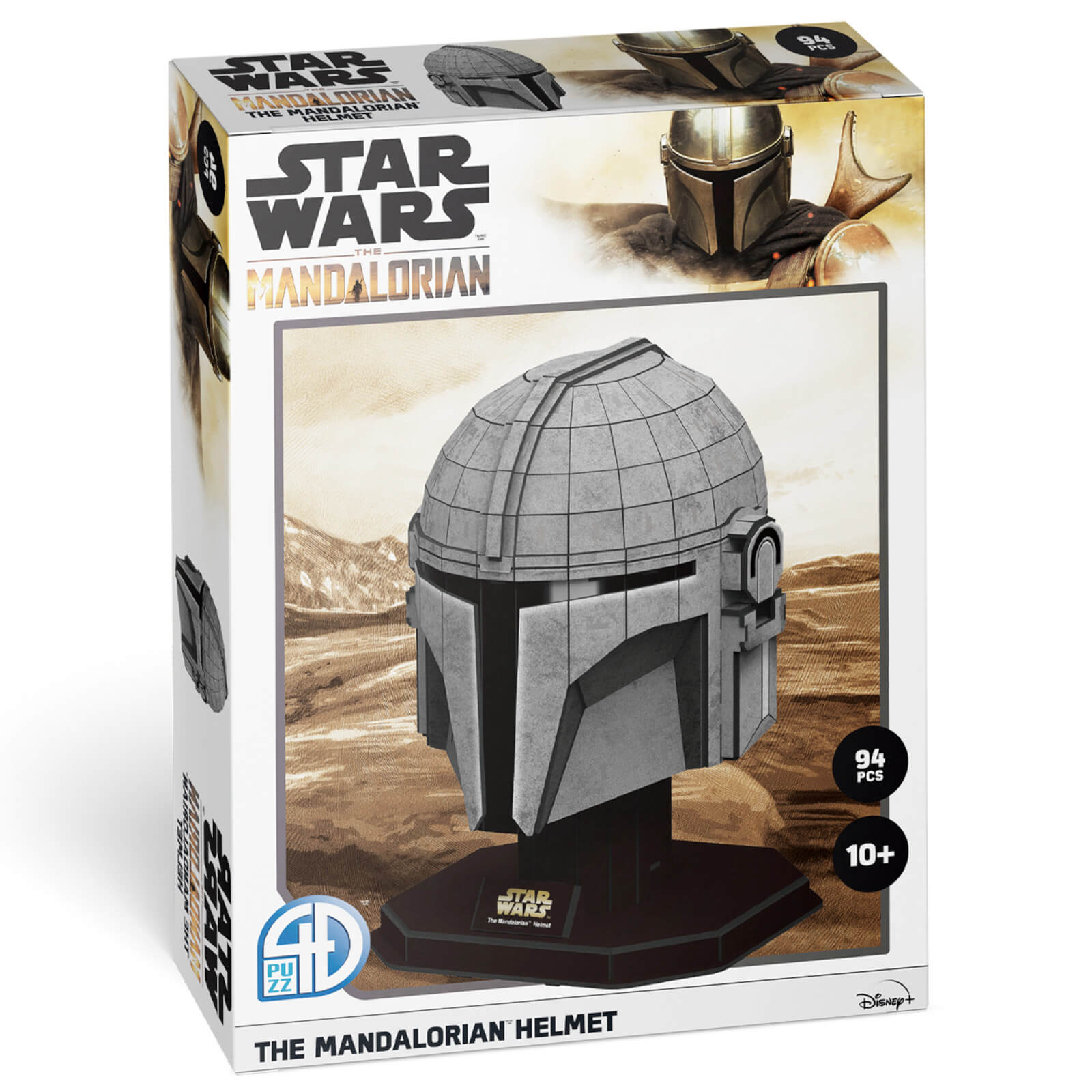 Star Wars: The Book of Boba Fett The Mandalorian's Helmet Paper Core 3D Puzzle Model