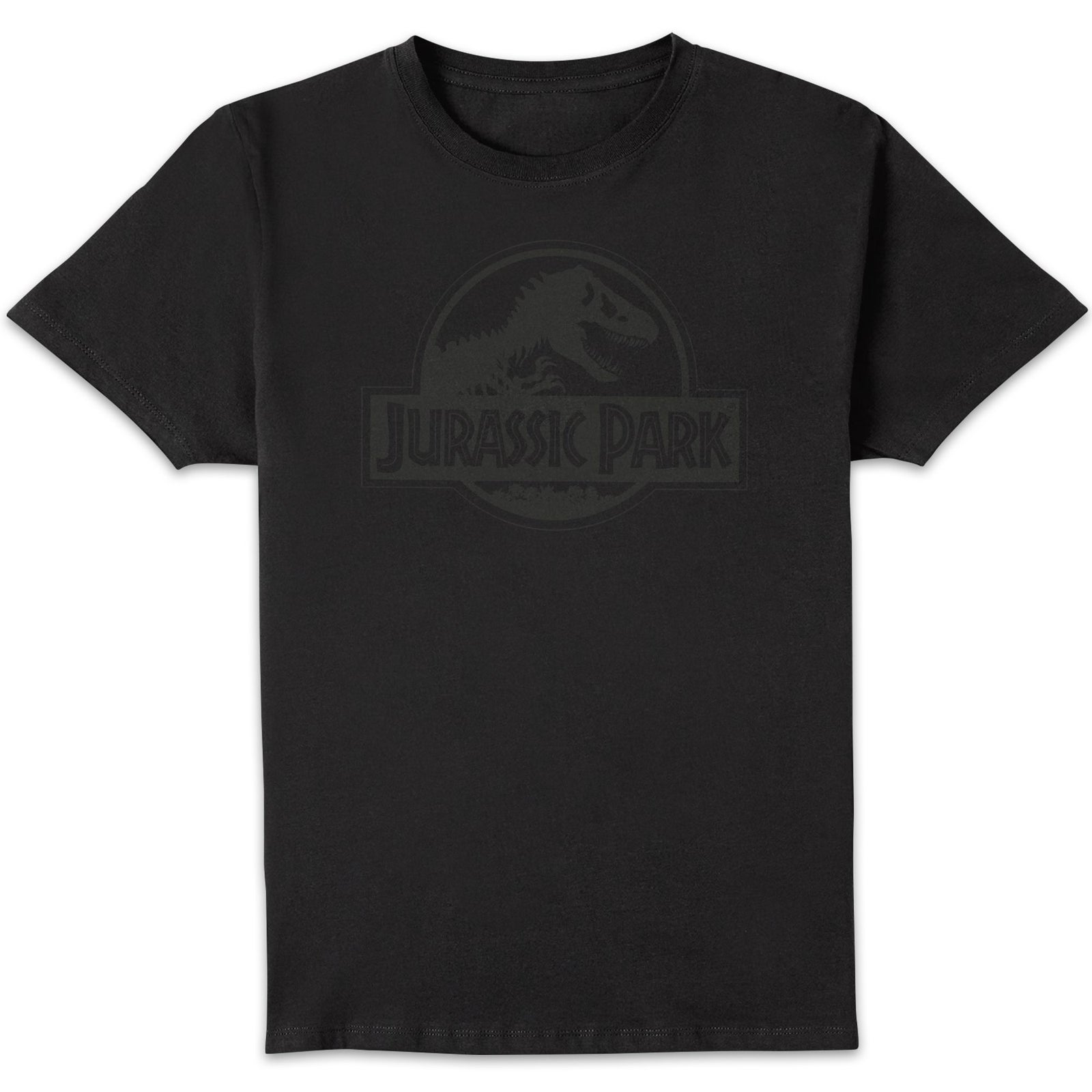 Jurassic Park Monochrome Men's T-Shirt - Black - 3XL