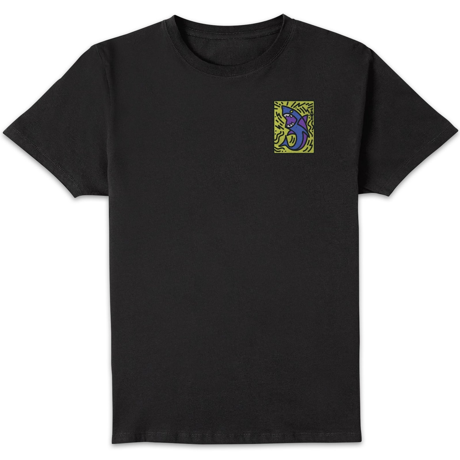Jaws Doodle Icon Men's T-Shirt - Black - XXL
