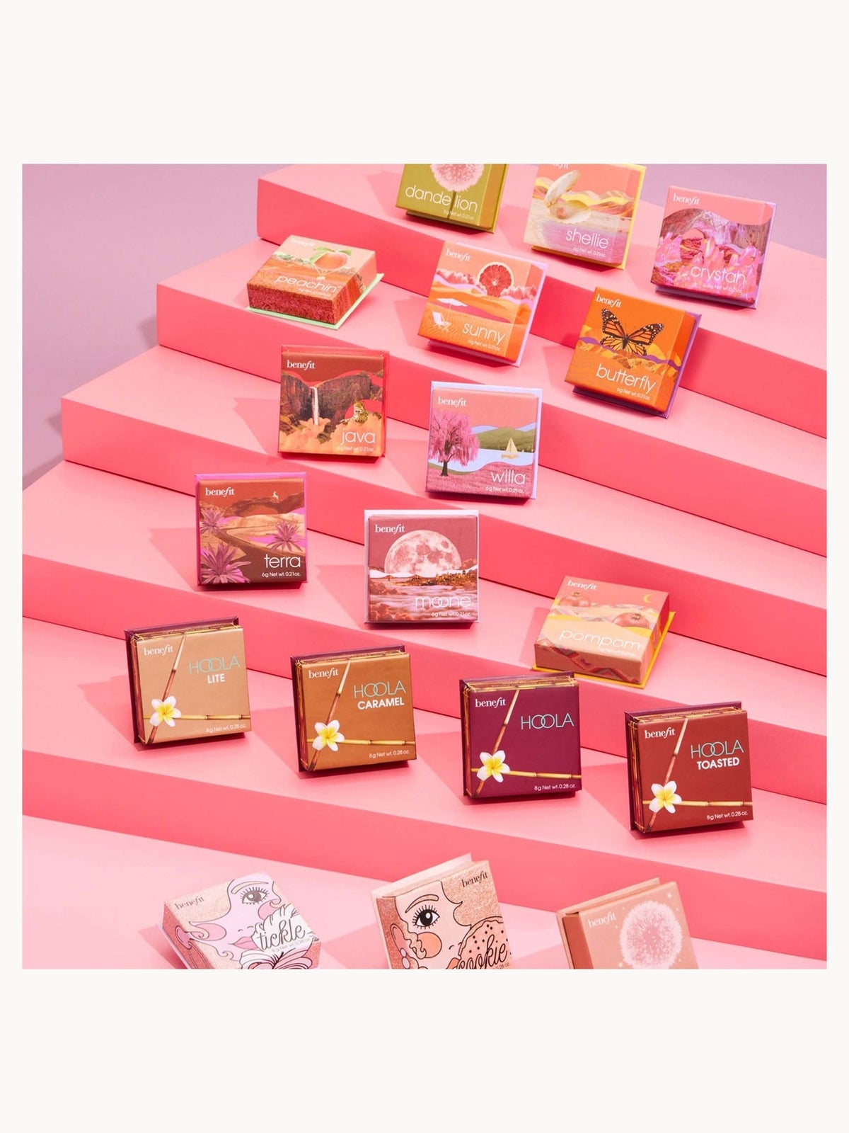 benefit Shellie Medium Pink Blush Powder 6g, photo 4