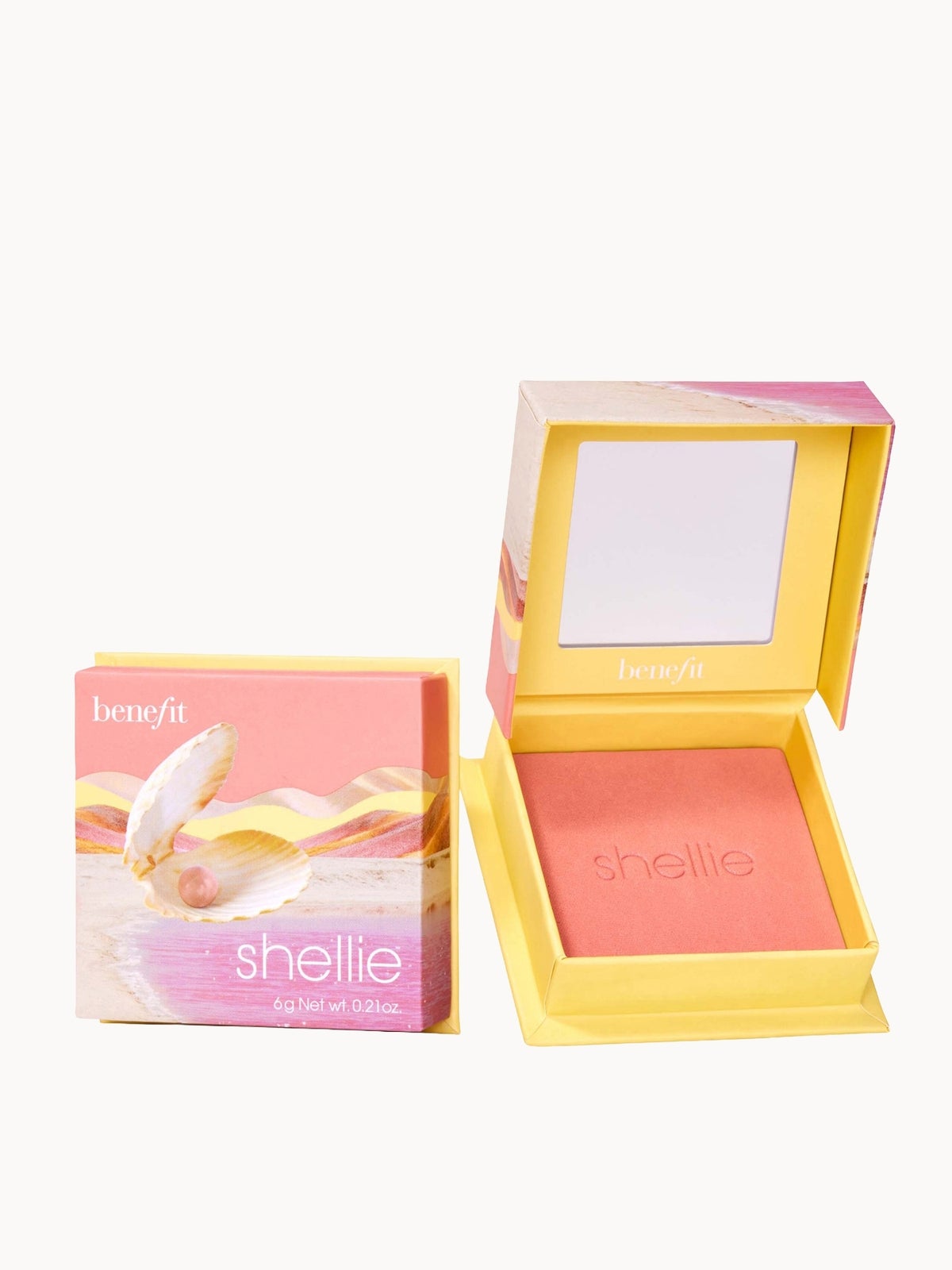 benefit Shellie Medium Pink Blush Powder 6g