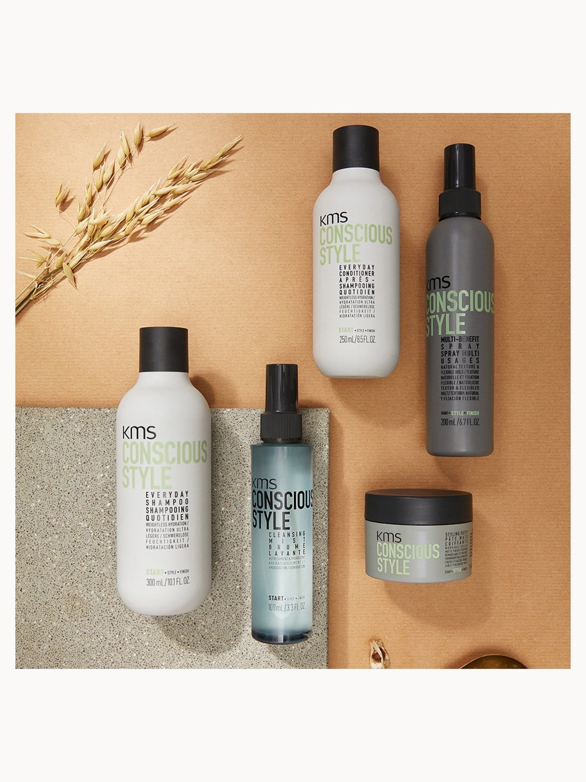 KMS Conscious Style Everyday Conditioner 750ml For Weightless Hydration (Worth £69) 2