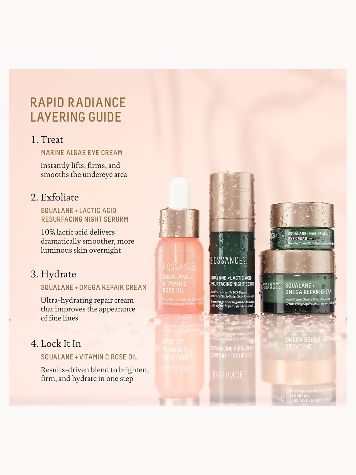 Biossance Rapid Radiance Set (Worth £61.86) 4