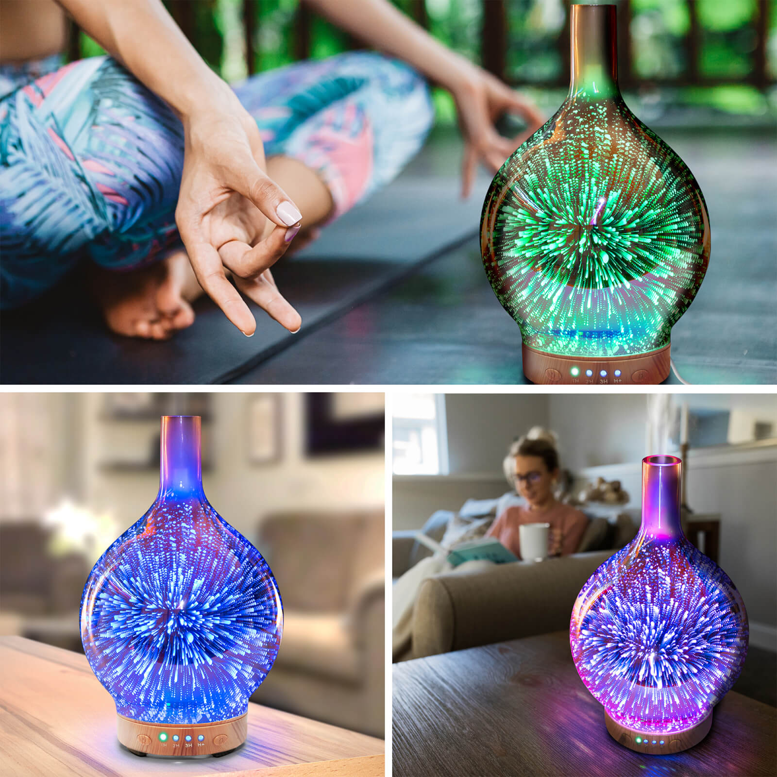Rio Ella Aroma Diffuser, Humidifier and Night Light 4