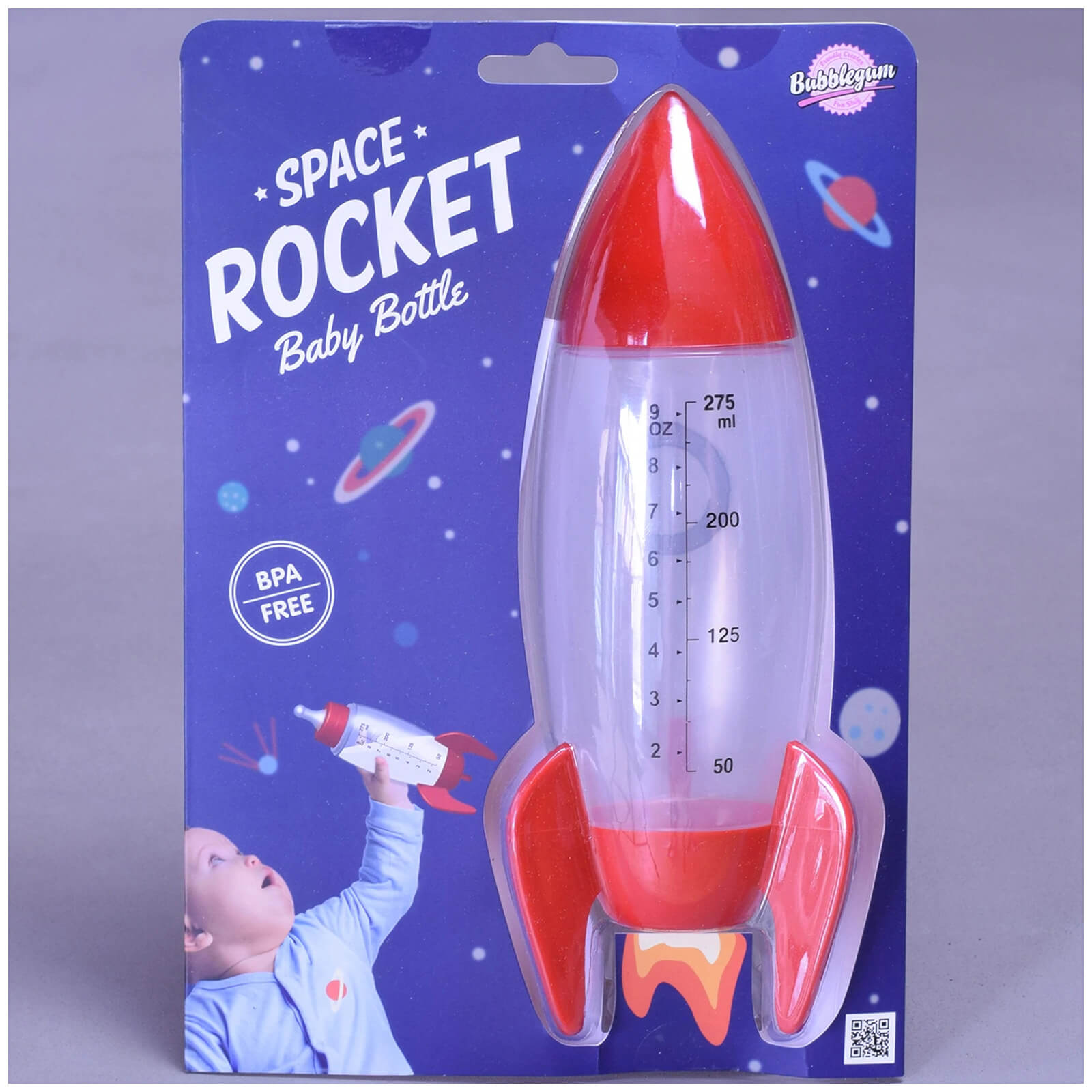 Space Rocket Baby Bottle