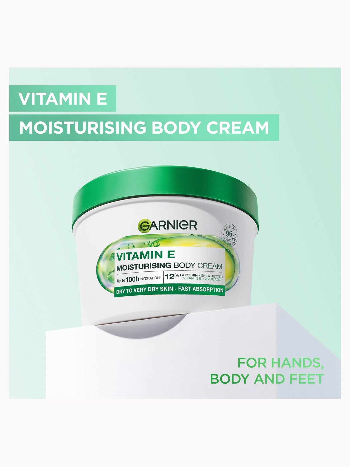 Garnier Body Superfood, Nourishing Body Cream, Avocado and Omega 6, 380ml 2