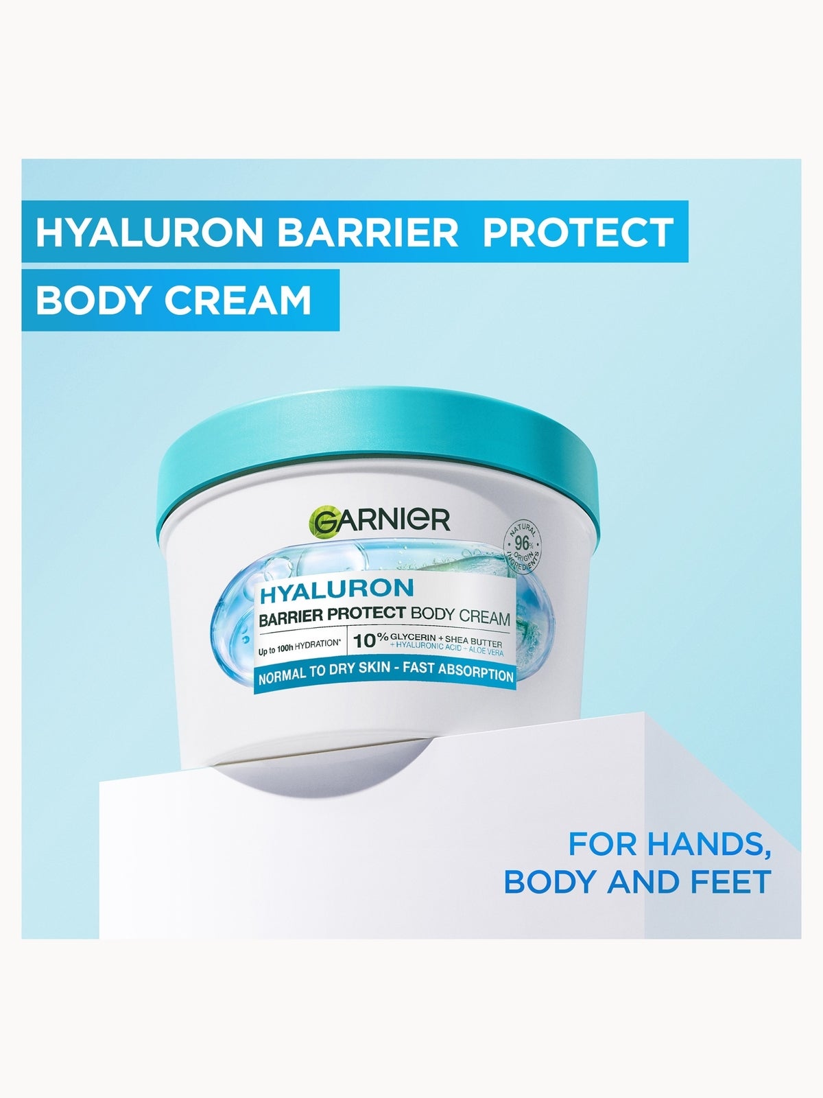 Garnier Hyaluron Barrier Protect Body Cream with Aloe Vera 2