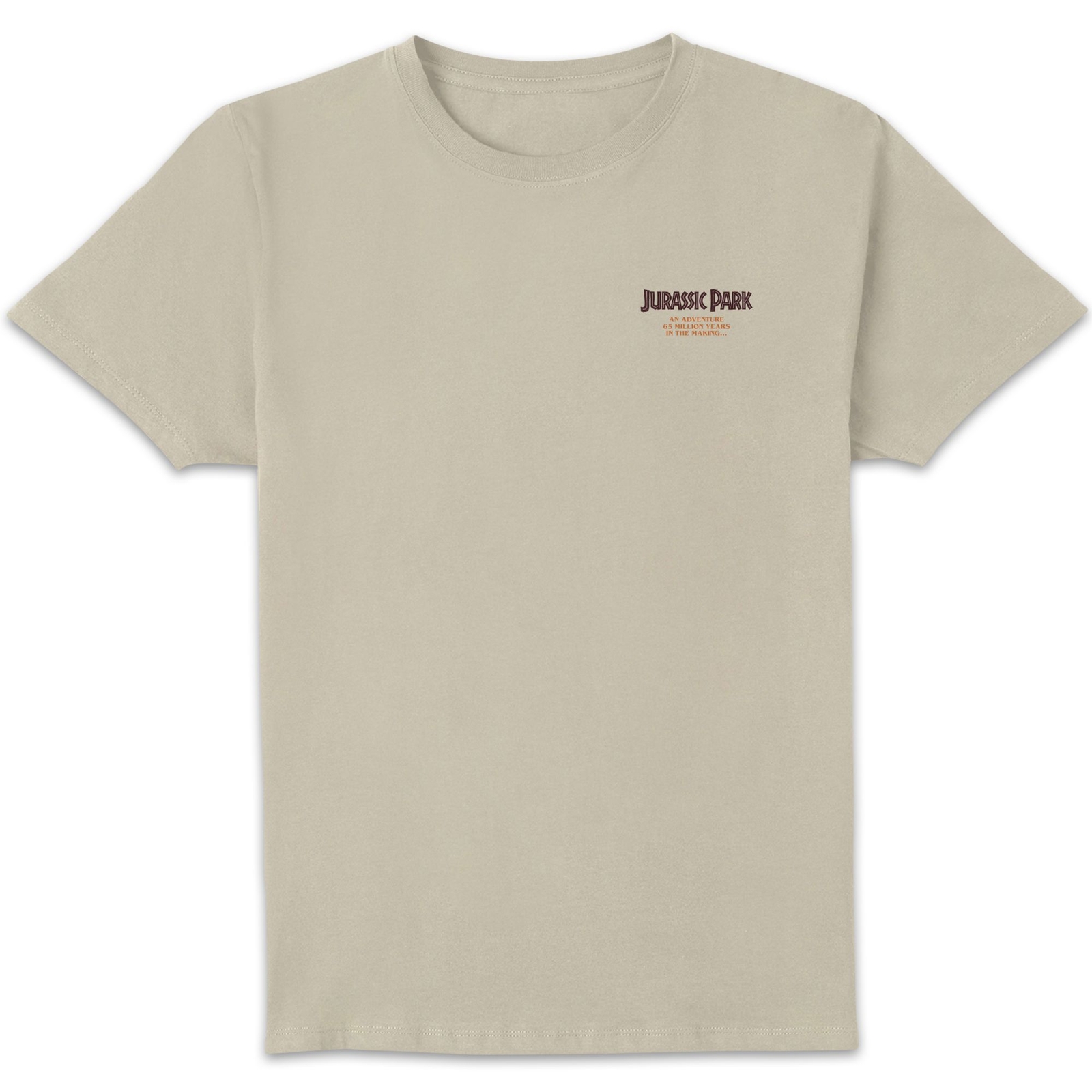 Luke Preece x Jurassic Park An Adventure 65 Million Years In The Making Unisex T-Shirt - Cream - L