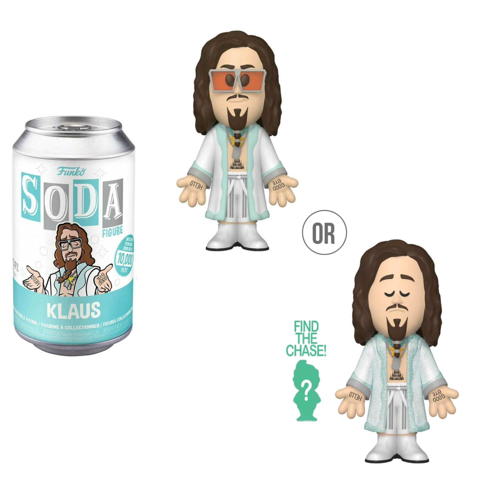 Umbrella Academy Klaus Vinyl Soda with Collector Can