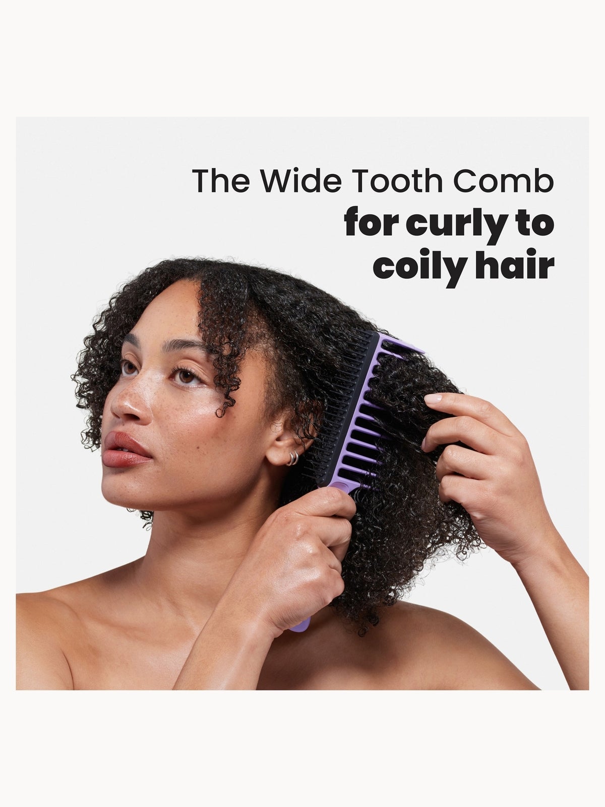 Tangle Teezer Wide Tooth Comb - Lilac/Black 4
