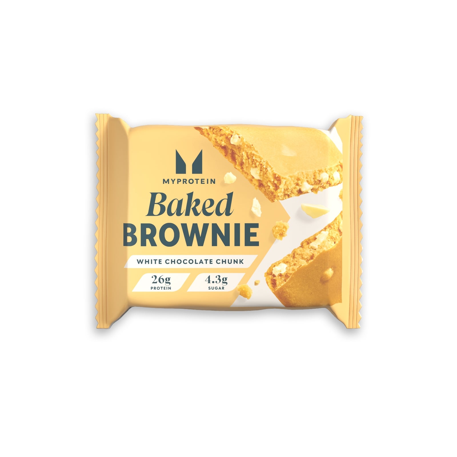 Myprotein Baked Brownie - 6 x 75g - White Chocolate Chunk