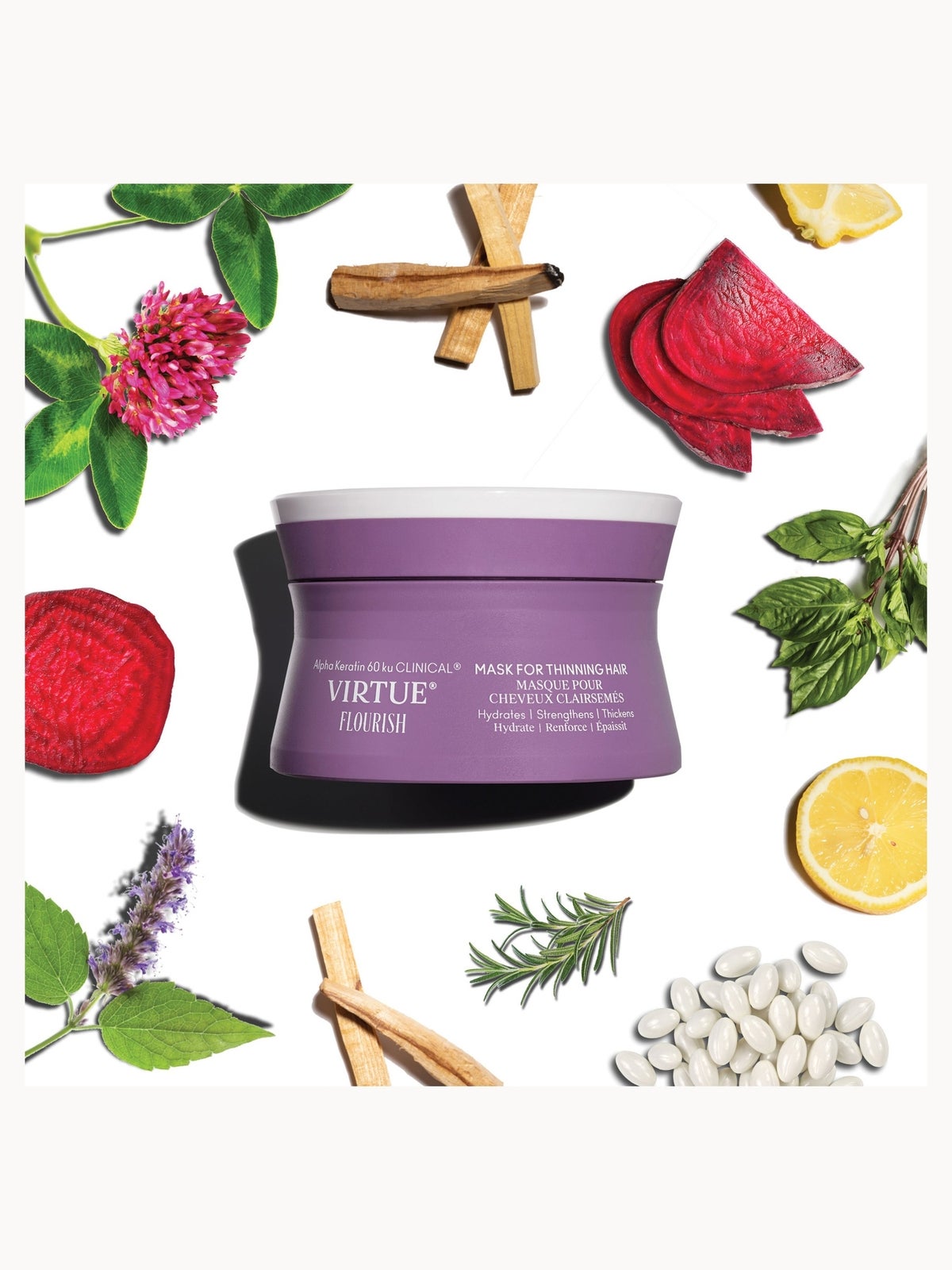 VIRTUE Labs Flourish Mask for Thinning Hair 150ml 4
