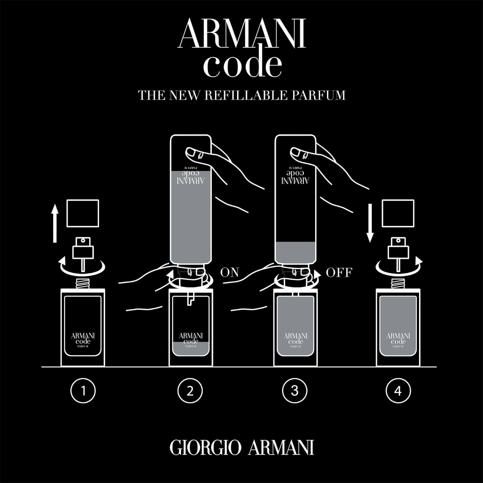 ARMANI Code Parfum 150 ml Nachfüllflakon