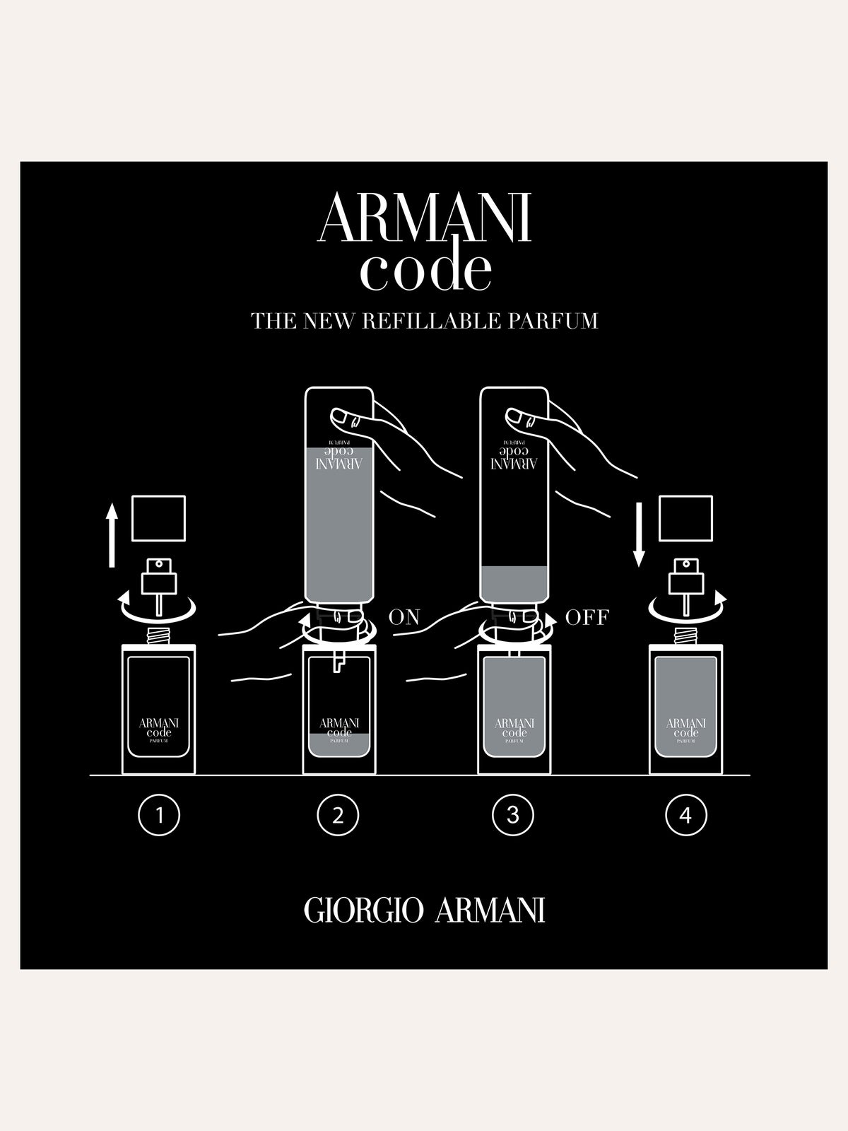 Armani Code Parfum Refill 150ml (Worth £176.50), photo 2