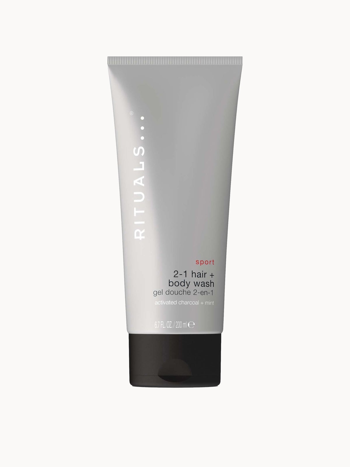 RITUALS Sport Collection Refreshing Charcoal & Mint Complex Shampoo & Body Wash 200ml