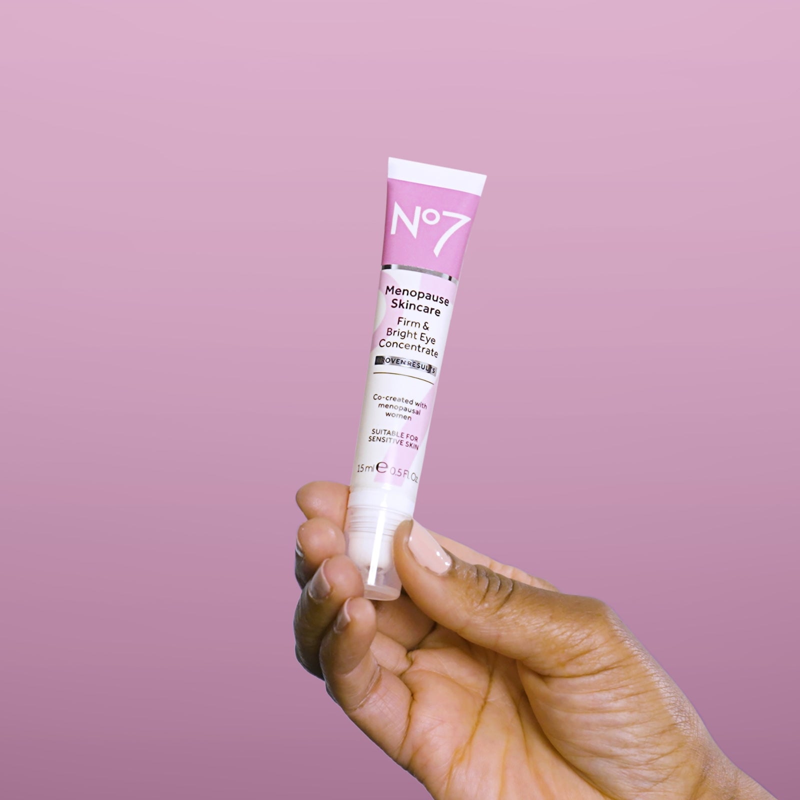 NO7 Menopause Skincare Firm & Bright Eye Concentrate 0.5 fl oz