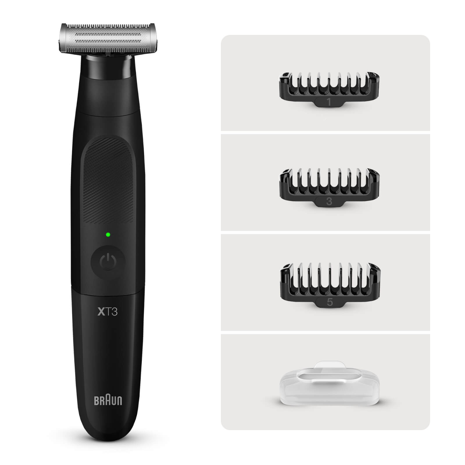 Image of Braun Hybrid Trimmer Series X XT3100 Black Men