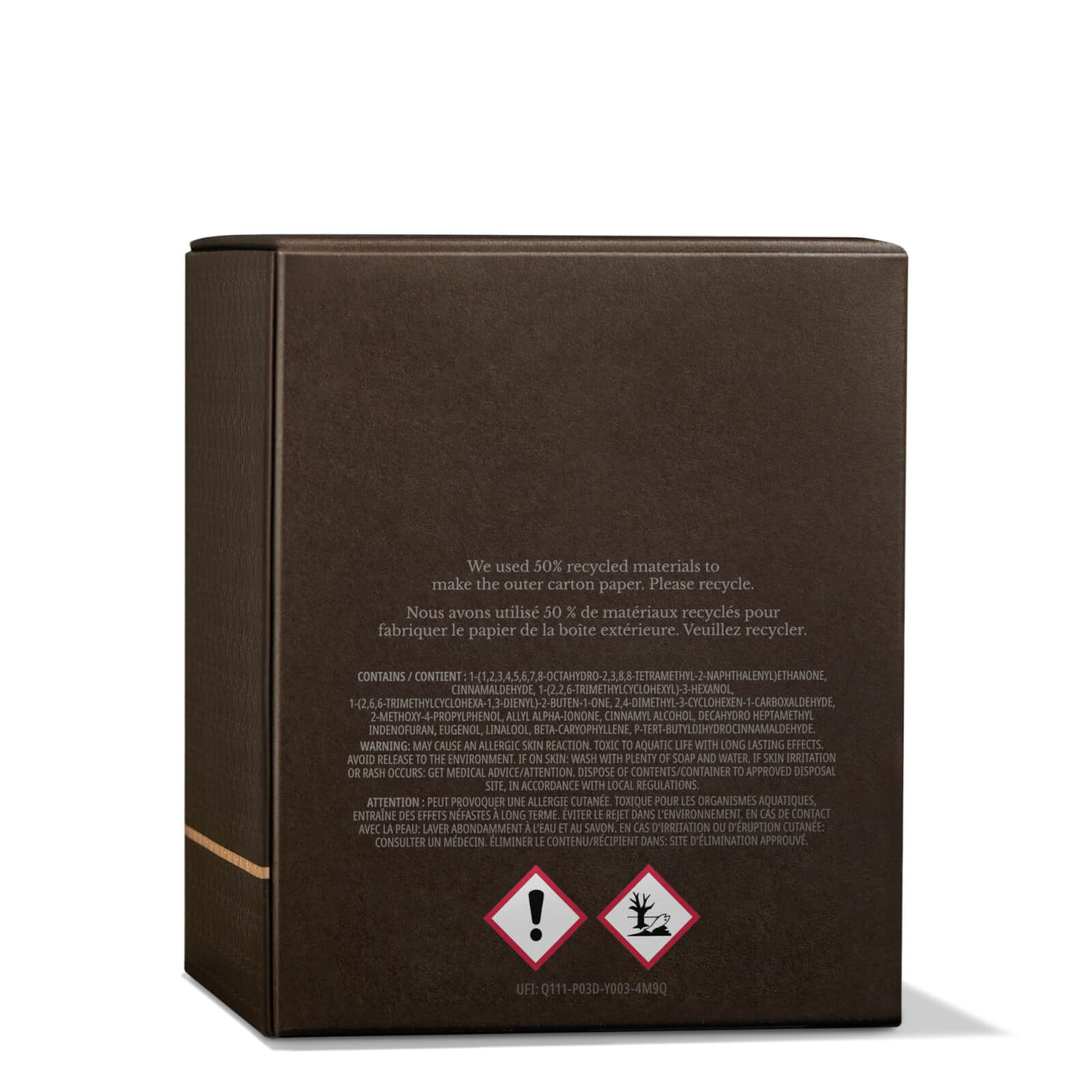 Molton Brown Mesmerising Oudh Accord and Gold Signature Scented Single Wick Candle 190g, photo 4