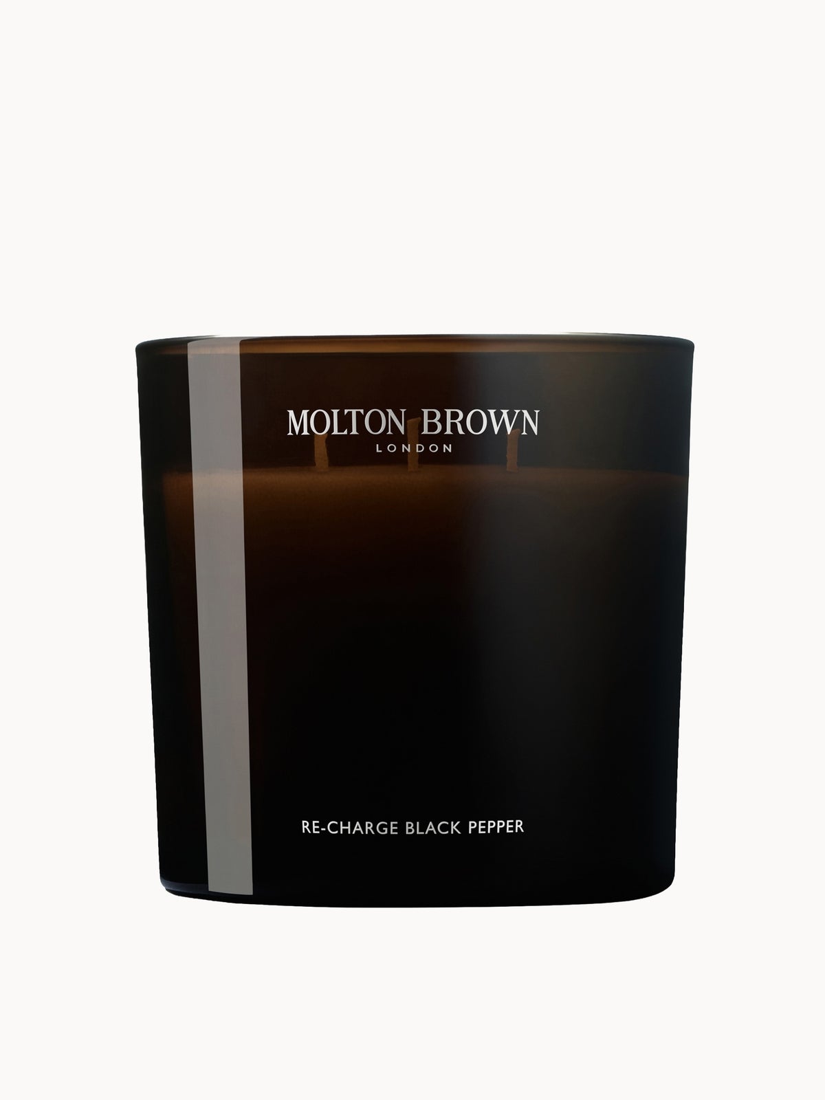 Molton Brown Re-Charge Black Pepper Luxury Scented Triple Wick Candle 600g