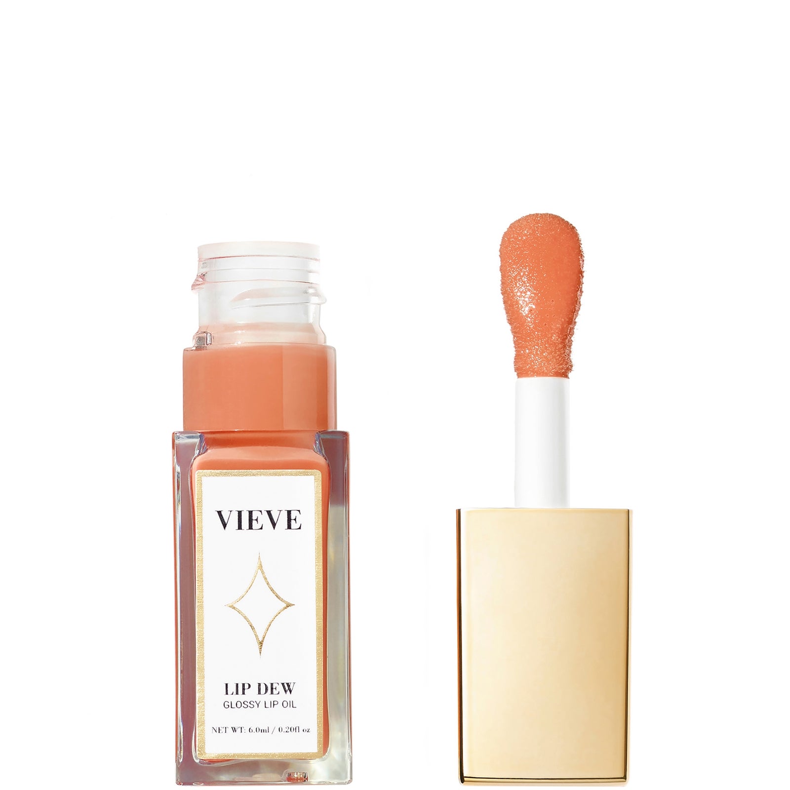 VIEVE Lip Dew 6ml (Various Shades) - Pesca - Image 1