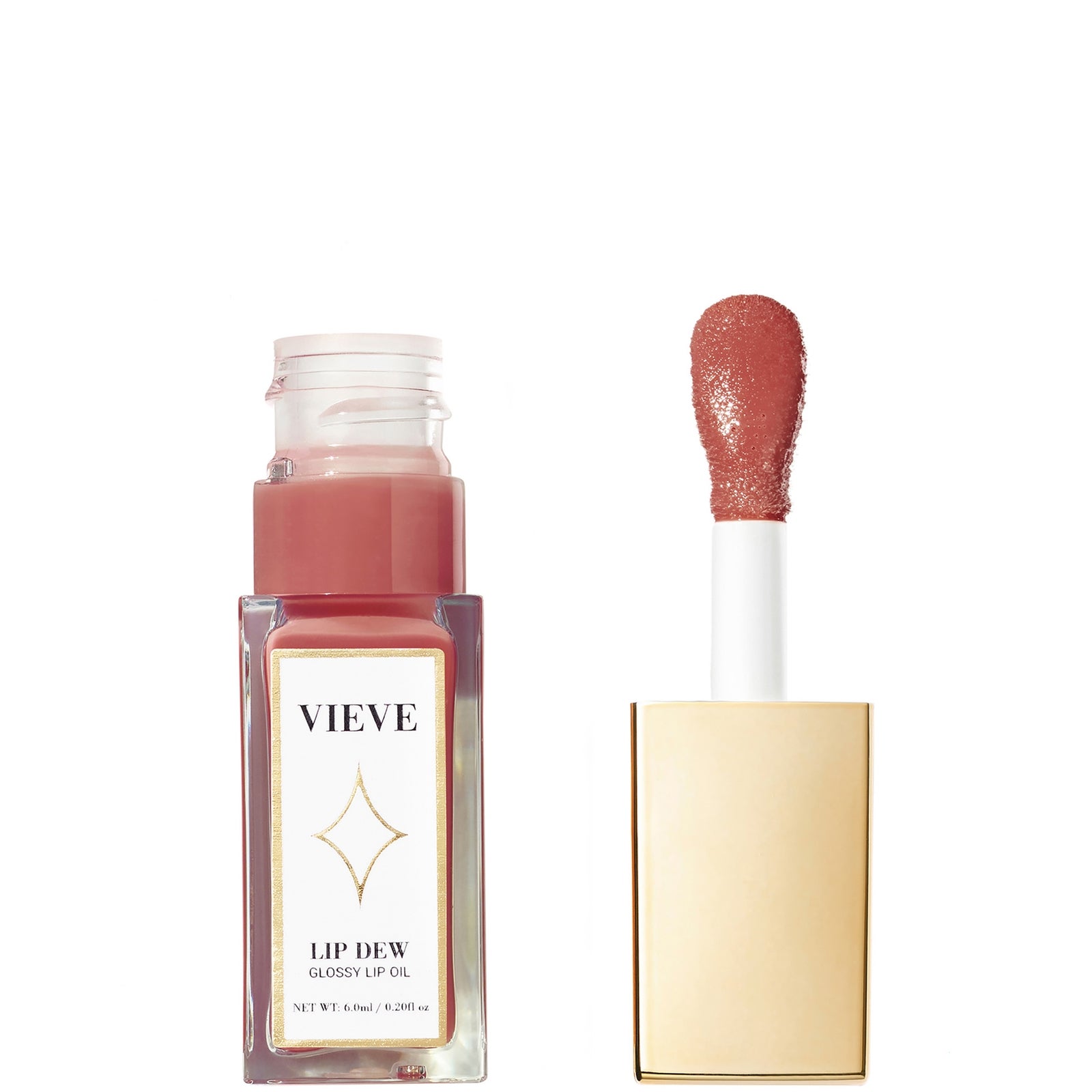 VIEVE Lip Dew 6ml (Various Shades) - Rosa