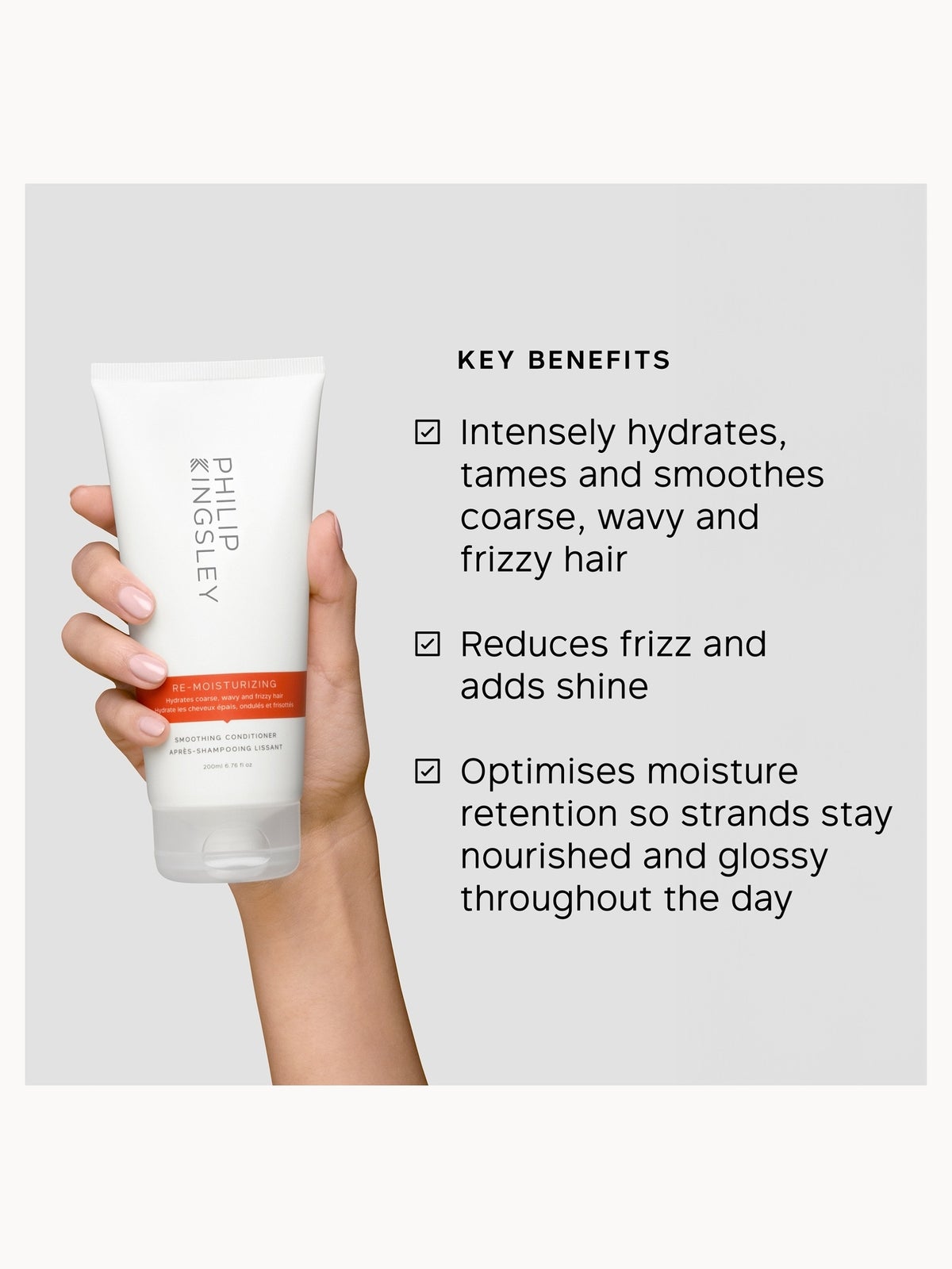 Philip Kingsley Re-Moisturising Conditioner 200ml 3