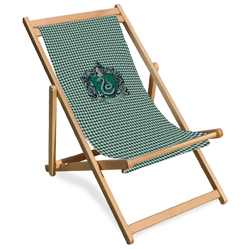 Decorsome x Harry Potter Slytherin Deck Chair - Full Deck Chair