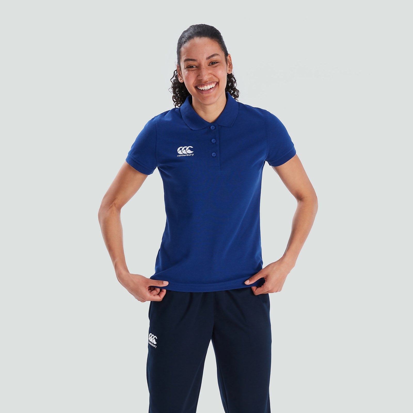 Womens Waimak Polo Shirt Royal