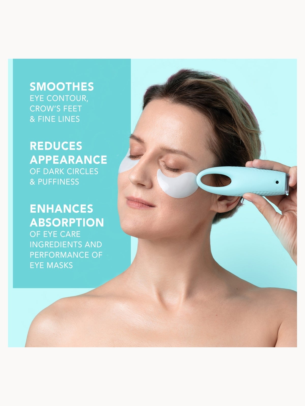 FOREO IRIS 2 Eye Massager - Mint 3