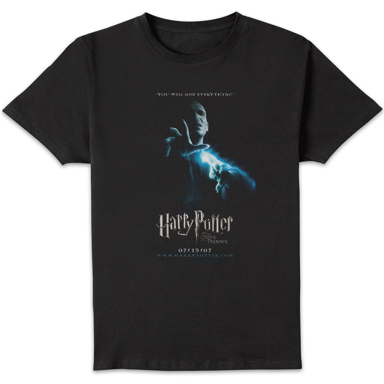Harry Potter Order Of The Phoenix Unisex T-Shirt - Black - XL
