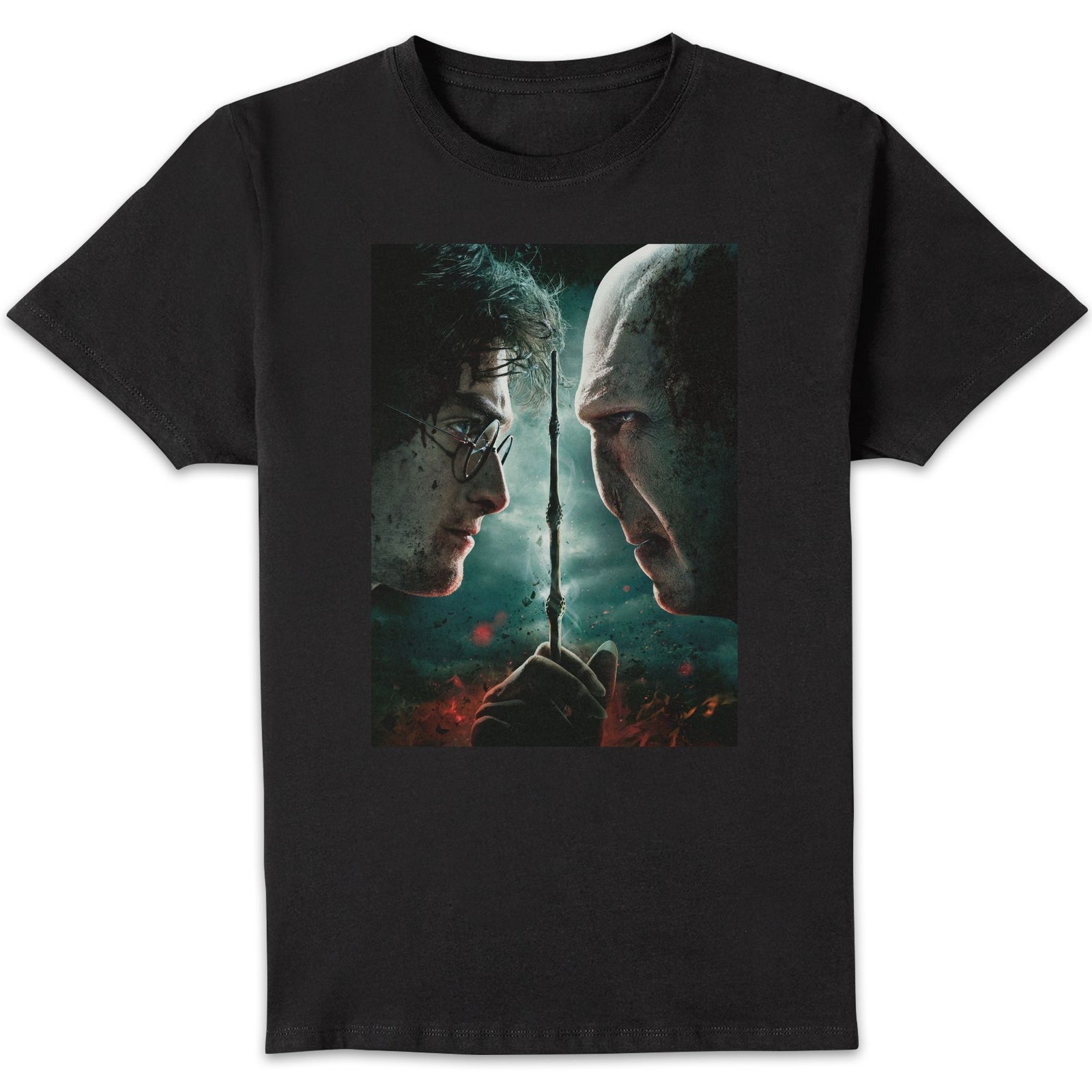 Harry Potter Deathly Hallows - Part 2 Unisex T-Shirt - Black - 3XL
