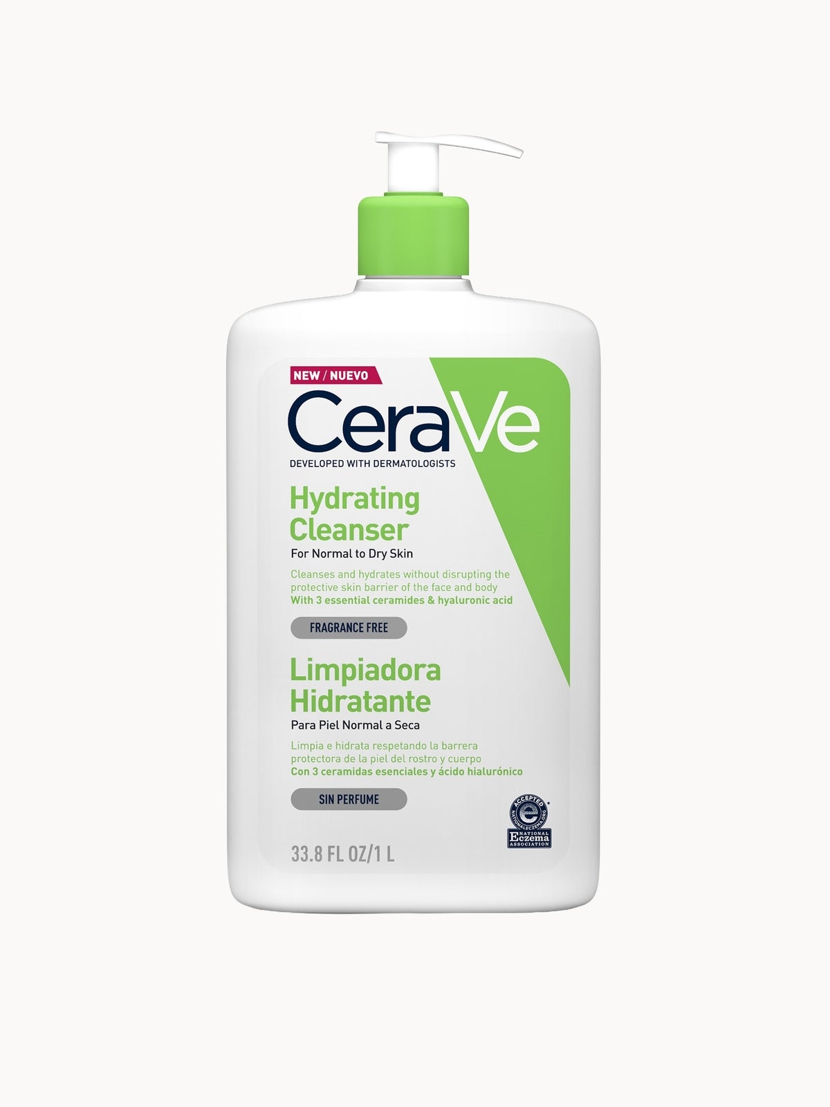 CeraVe Hydrating Cleanser with Hyaluronic Acid for Normal to Dry Skin 967ml