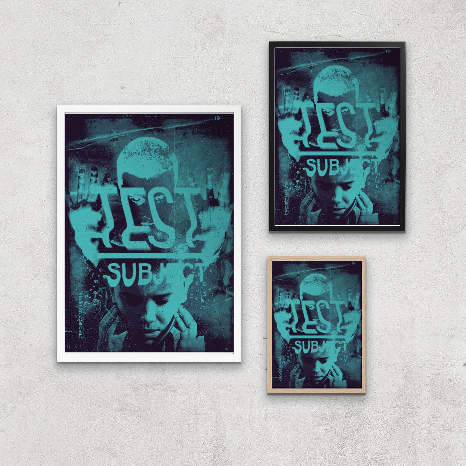 Impression d'Art Stranger Things Test Subject Giclee - A2 - Print Only