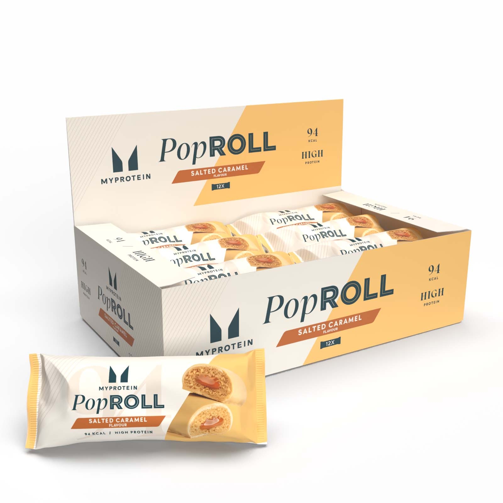 5059883233994 - Pop Rolls - 12 x 27g - Gesalzenes Karamell