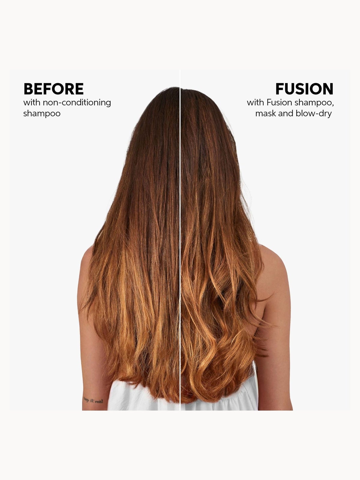 Wella Professionals Fusion Repair Shampoo and Conditioner Super Size Regime Bundle 3