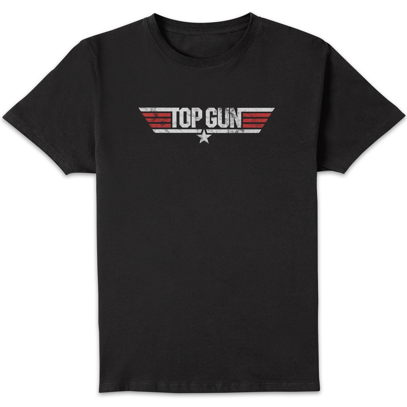 Top Gun Classic Logo Unisex T-Shirt - Black - S