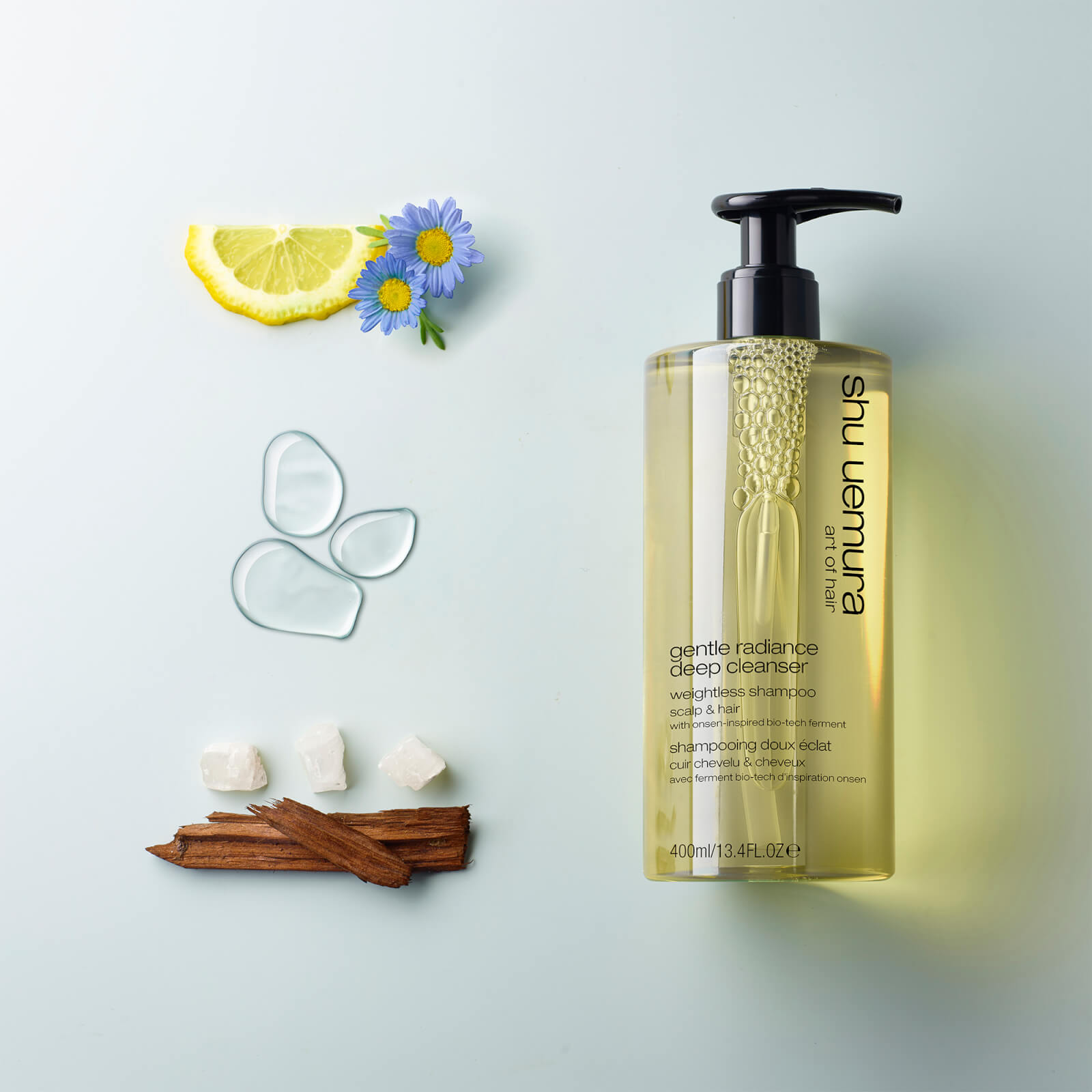 Shampooing doux éclat Cleansing Oil shu uemura 400ML