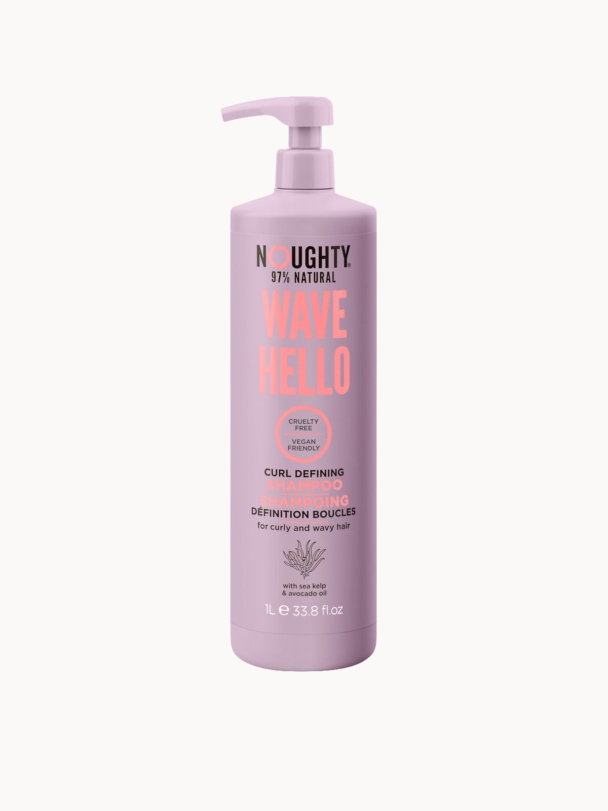 Noughty Wave Hello Shampoo 1000ml