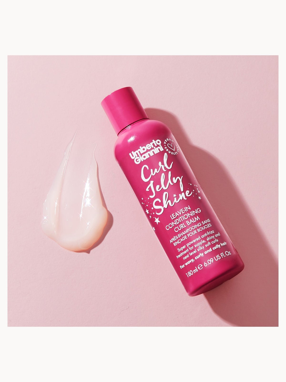 Umberto Giannini Curl Jelly Shine Leave-In Conditioner 180ml 3