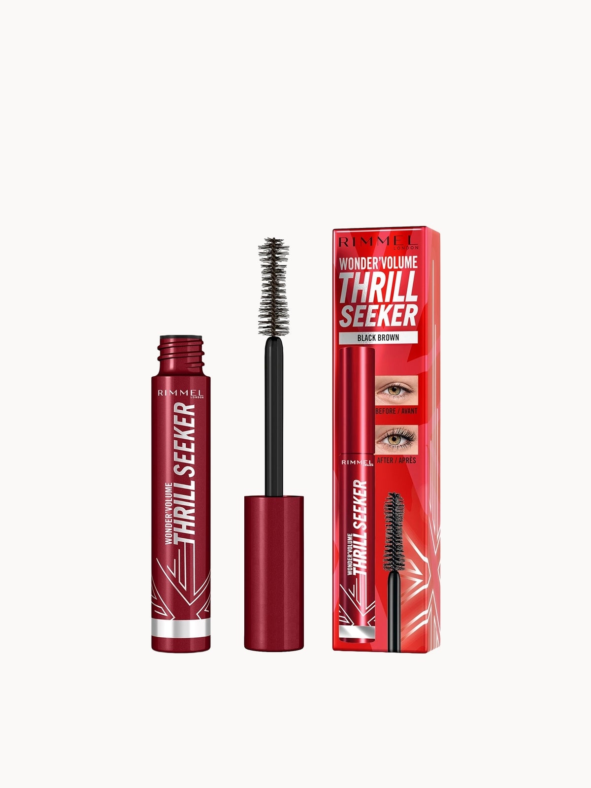 Rimmel Volume Thrill Seeker Mascara (Various Shades) - Black Brown