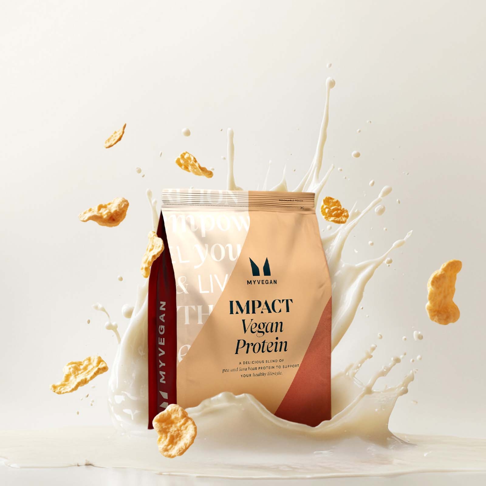 Miscela Proteica Vegana - 1Kg - Latte E Cereali